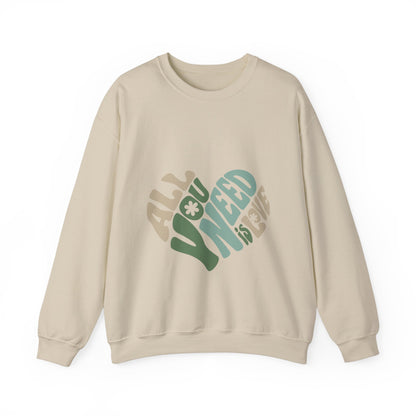 Unisex Heavy Blend™ Crewneck Sweatshirt all you need is love sweatshirt