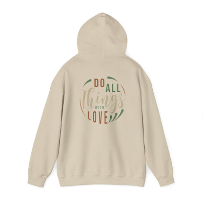 Unisex Heavy Blend™ Hooded Sweatshirt Do all things with Love sweatshirt