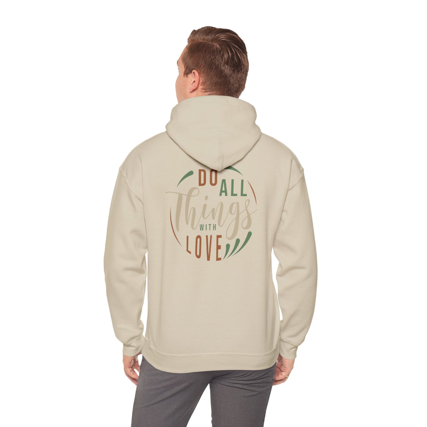 Unisex Heavy Blend™ Hooded Sweatshirt Do all things with Love sweatshirt